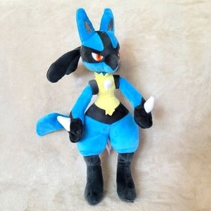 Pokémon Lucario Plush Stuffed Animal - Large 14"